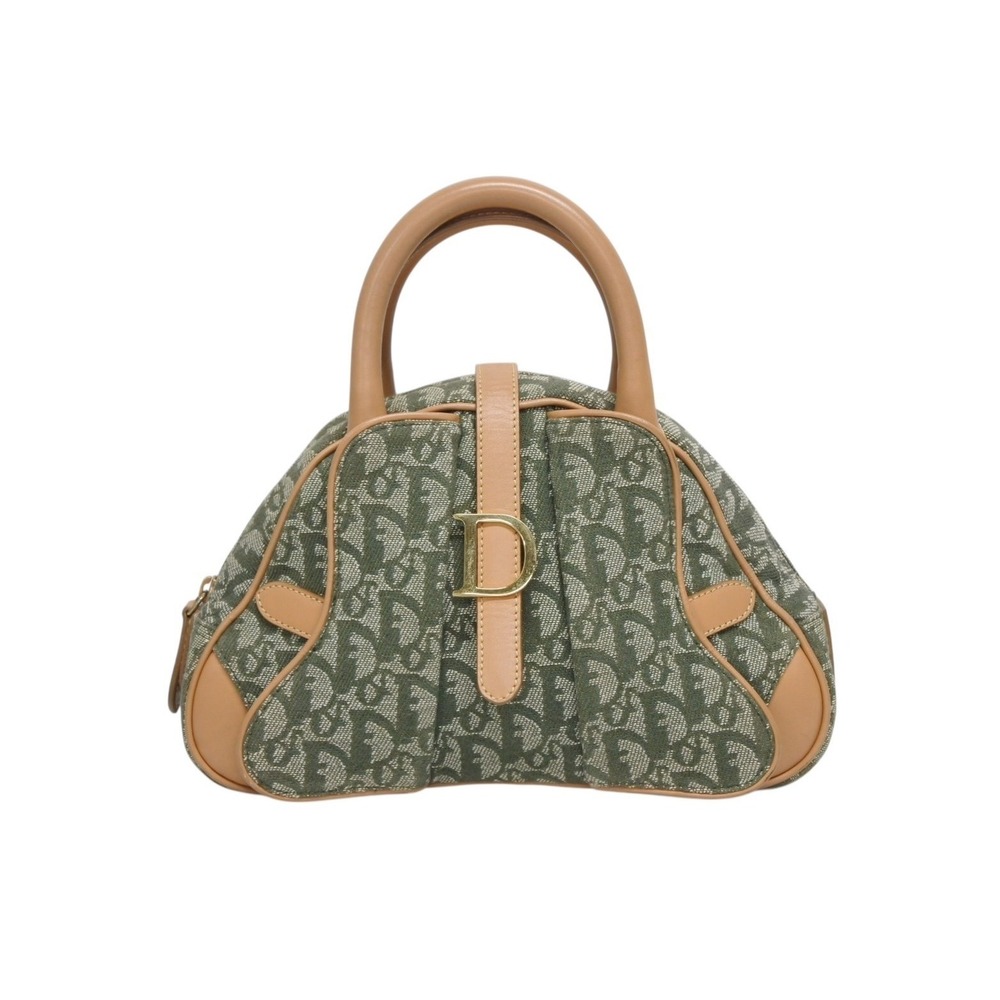 Christian Dior Double Saddle Bag Trotter Khaki